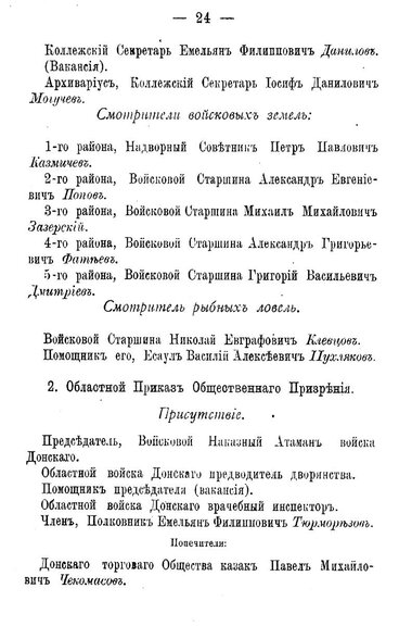 Памятная книжка Области Войска Донского - 1890 - стр 24