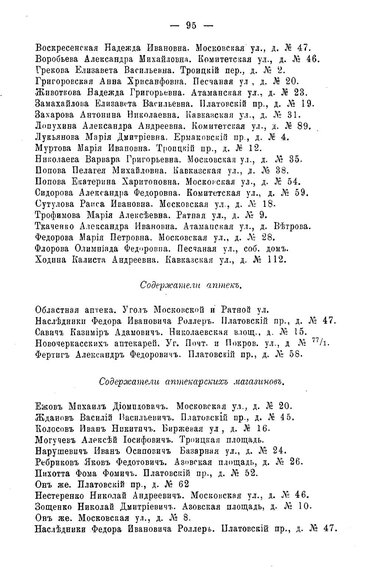 Памятная книжка Области Войска Донского - 1907 - стр 95